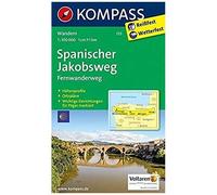 Kompass Wanderkarte 133 Spanischer Jakobsweg 1:100.000