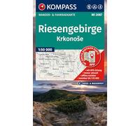 KOMPASS Wanderkarte 2087 Riesengebirge, Krkonose 1:50.000: Wander- und Fahrradkarte in einem - inklusive Offline-Verwendung in der KOMPASS-App. Wander-& Radwege. Langlaufen.