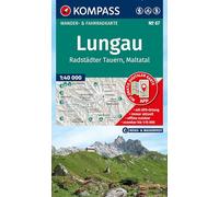 KOMPASS Wanderkarte 67 Lungau, Radstädter Tauern, Maltatal 1:40.000: Wander- und Fahrradkarte in einem - inklusive Offline-Verwendung in der KOMPASS-App. Wander-& Radwege. Skitouren.