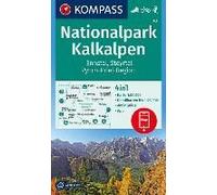 Kompass Wanderkarte 70 Nationalpark Kalkalpen, Ennstal, Steyrtal, Pyhrn-Priel-Region 1:50.000