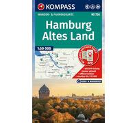 KOMPASS Wanderkarte 726 Hamburg, Altes Land 1:50.000: Wander- und Fahrradkarte in einem - inklusive Offline-Verwendung in der KOMPASS-App. Wander-& Radwege. Reiten.