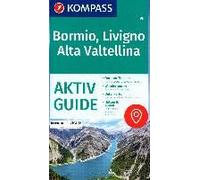 Kompass Wanderkarte 96 Bormio, Livigno, Alta Valtellina 1:50.000