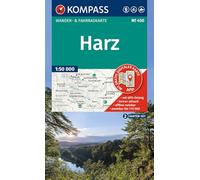 KOMPASS Wanderkarten-Set 450 Harz (2 Karten) 1:50.000: inklusive Karte zur offline Verwendung in der KOMPASS-App. Fahrradfahren. Reiten