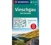 KOMPASS Wanderkarten-Set 670 Vinschgau / Val Venosta (3 Karten) 1:25.000: inklusive Karte zur offline Verwendung in der KOMPASS-App. Fahrradfahren.