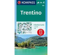 KOMPASS Wanderkarten-Set 683 Trentino (3 Karten) 1:50.000: inklusive Karte zur offline Verwendung in der KOMPASS-App. Fahrradfahren. Skitouren. Reiten.