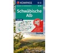 Kompass Wanderkarten-Set 767 Schwäbische Alb (4 Karten) 1:50.000