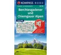 Kompass Wanderkarten-Set 795 Berchtesgadener Und Chiemgauer Alpen (3 Karten) 1:25.000