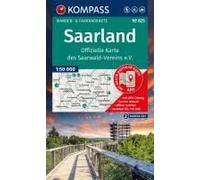 Kompass Wanderkarten-Set 825 Saarland (2 Karten) 1:50.000