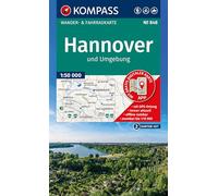 KOMPASS Wanderkarten-Set 848 Hannover und Umgebung (2 Karten) 1:50.000: inklusive Karte zur offline Verwendung in der KOMPASS-App. Fahrradfahren.