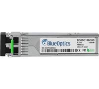 Kompatibler Allied Telesis AT-SPZX120 BlueOptics BO05C156C0D Émetteur-récepteur SFP, LC-Duplex, 1000BASE-ZX, Fibre monomode, 1550nm, 120KM, DDM, 0°C/+70°C (AT-SPZX120-BO)