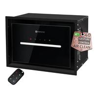 Kompatic HANA 40 KPHN40BIB Hotte Aspirante Encastrable 450 m³/h, Commande Gestuelles, Tactile, Télécommande, Mode de purification de l’air, Éclairage LED, Réglage température couleur, 40cm