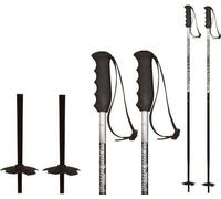 KOMPERDELL 1 paire de bâtons de ski alpin en aluminium pour enfants et adultes - taille : 85 cm