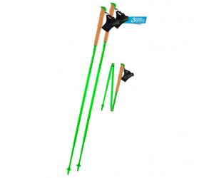 Komperdell - Carbon FXP Team Green Foldable - Bâtons de trail - 135 cm - green