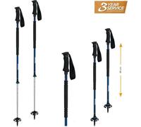 Komperdell T2 Thermogrip Foam II bâton de randonnée, bâton de marche, bâton de trekking, 150cm - Longueur : Max 150 cm