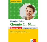 KomplettTrainer Gymnasium Chemie 7. - 10. Klasse : Der komplette Lernstoff – Klett Verlag