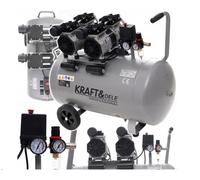 Kompresseur 100L 2x1500W Sans Huile Silencieux 8 Bar 230V Kolben