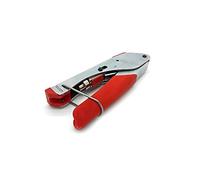 kompressionsszange Câble satellite Pince Petit Modèle Fiches F à compression 7-7,5 mm pour câble coaxial câble d'antenne TV DVB-S2 C2 DVB DVB T2 BK installations coaxial 4 K arli