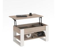 Komto Table Basse Relevable avec Rangement