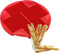 KOMUNJ Moule à Chocolat en Silicone Anti-Adhésive pour Bâtons - Idéal pour Chocolats, Biscuits et Fromage - 30 Emplacements