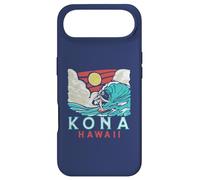 Kona Hawaii Vintage Surfer Retro Vibe 80's Surf Vibe Graphic Coque pour iPhone Air