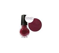 Konad - Smalto per nail art, colore rosso granato, 11 ml