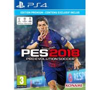 Konami Pes 2018 - Premium Edition Ps4 Usk: 0 Import Allemand
