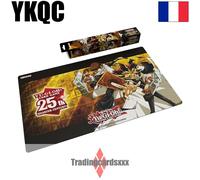Carte à collectionner Konamo Yu-Gi-Oh! Accessoire Yugi et Kaiba Quarter Century Tapis de jeu Multicolore G