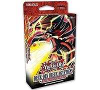 Yu-Gi-Oh! Jeu de cartes Deck des Dieux Égyptiens Slifer, 40 cartes, 4 Ultra Rares, 1 tapis de jeu