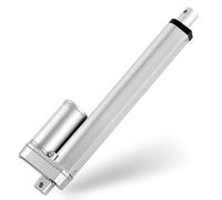 Koncey Actionneurs à Mouvement Linéaire 12V/24V Moteur Actionneur Linéaire Étanche IP65, Max 2000N Vérin électrique avec Fin de Course(Size:400mm-5mm/s-2000N(200KG),Color:12V)