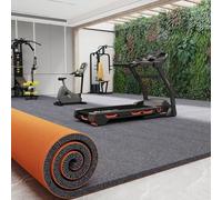Koncey Moquette Acoustique pour Gym, Carpet Isolant Phonique, Moquette Rouleau, Tapis d'absorption des Vibrations pour Salon, Chambre, Studio, DIY Découpable, Antidérapant(Gris,120 x 160 CM)