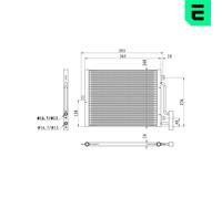 Kondensateur De Climatisation ERA Pour Porsche Boxster 2.5 2.7 S 3.2 911 667432