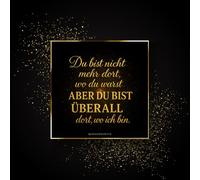 Kondolenzbuch - In Erinnerung an einen geliebten Menschen | Gästebuch für Trauerfeier, Beileid und Abschied