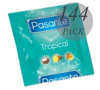 Pasante - Préservatifs Tropical Flavours - Lot de 144 - XXX