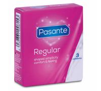Kondom Pasante Regular 3 St. 19 x 5,4 cm