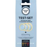Kondom Testset mit 3 Kondomen in Verschiedenen Grössen + Massband