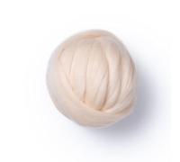 Kondoos Laine naturelle colorée de 226,8 g. Meilleure laine pour feutrage à l'aiguille, feutrage humide, artisanat et filage (rose nude, 226,8 g)