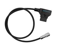 KONDOR BLUE | Câble d'alimentation de 50,8 cm pour caméra cinéma Blackmagic Pocket 4K/6K/G2/Pro/FF | Câble D-Tap vers LEMO 2 broches pour alimenter votre BMPCC 4K/6K en utilisant une batterie externe