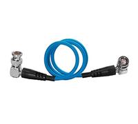 KONDOR BLUE Câble vidéo 12 G SDI blindé à angle droit fin et flexible pour appareils photo, moniteurs et émetteurs 4K 60p | Compatible avec RED Komodo, V-Raptor, URSA 12K et plus encore