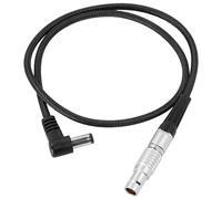 Kondor Blue R Angle DC M To Lemo 2 broches 0B M Coiled Power Cable For ARRI (KON-DCLEMO2P_RA)