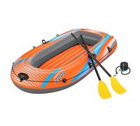 Kondor Elite™ 2000 raft Set, 196 x 106 cm, 1 Adulte+1enfant, 120kg Max, Pompe à Pied et 2 pagaies