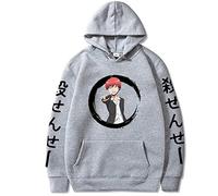 KONDZ Anime Assassination Classroom Print Hoodies Sweat À Manches Longues Unisexe Harajuku Akabane Karma Pullover Tops