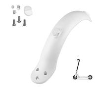 Konesky Garde Boue Arrière Remplacement Xiaomi Mijia M365 Scooter électrique Garde Boue Fender Pièce de Réparation d'aile avec Crochet (Blanc)