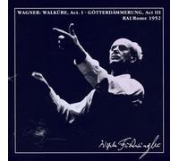 Konetzni - Wagner : Versions De Concert 1 De La Walkyrie Et De L'Acte 3 du Crépuscule des Dieux