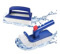 KONFEN Ensemble de brosses de Nettoyage de Piscine, 2 brosses murales rotatives à 360° pour Hot Tub et Brosse à Main en éponge pour Piscine, Hot Tub, Salle de Bain, réservoir, spas, Sol.