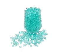 KONFEN Perles d'eau, env. 20000 Perle d'Eau Vert Bille d'eau, 7-8mm Perle Eau Water Beads Décoration 100g pour Vase Decoratif, Billes Hydrogel (Vert)