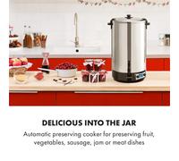 Stérilisateur de bocaux - KLARSTEIN - KonfiStar 60 Digital - 60 litres - 2500 Watt - Température réglable