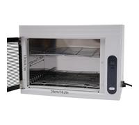 Konfiur Boîte de désinfection ABS - 10 l - Stérilisateur UV pour biberons - Outils de beauté - Outils de coiffure - 34 x 22 x 24 cm - 220 V 6 W - Blanc