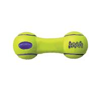 KONG - AirDog Squeaker Dumbbell - Jouet couineur rebondissant en Feutre à rapporter, Matériau de Balle de Tennis - pour Chien Taille Moyenne