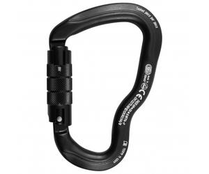 Kong - Alukarabiner Ferrata Twist Lock - Mousqueton via ferrata - black