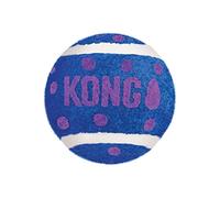 KONG - Cat Active Tennis Balls with Bells - Jouet pour chat avec clochette - Lot de 3